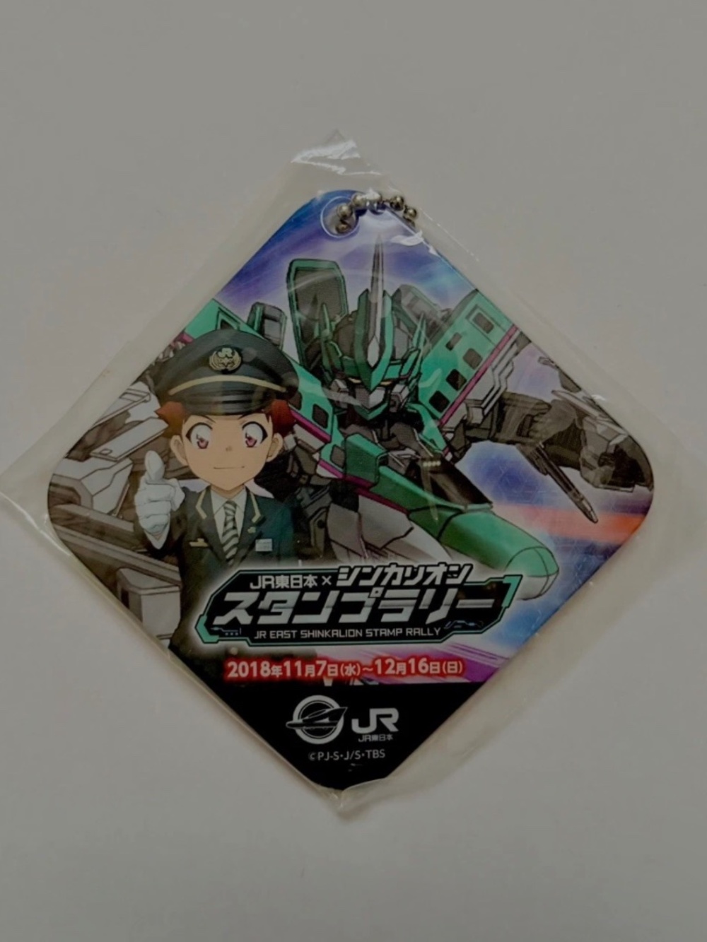 JR East Japan Train Railway Keychain x Shinkansen Henkei Robo Shinkalion
